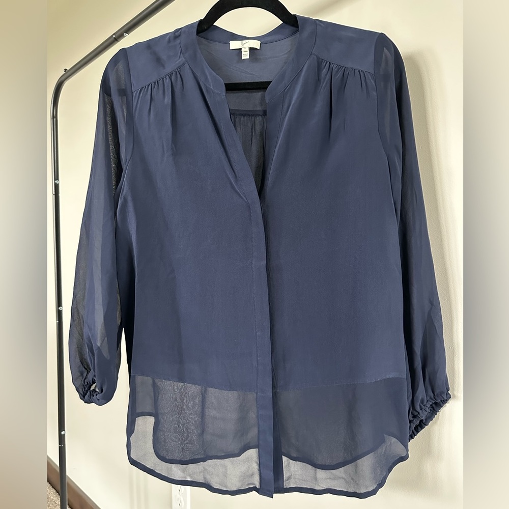 Joie blouse. Soft and beautiful. Worn once! Button down.